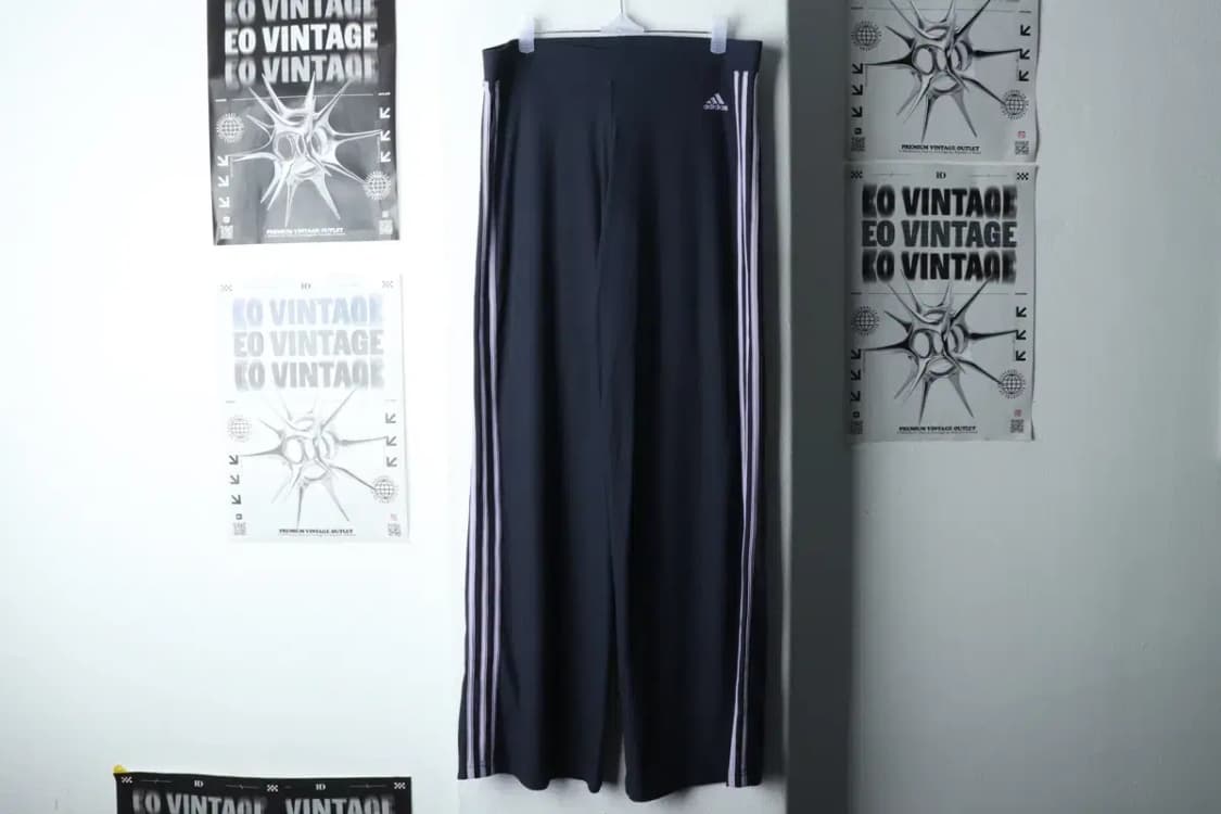 W(L-XL) 아디다스 트레이닝복 바지 네이비 삼선-1F77 상품이미지2