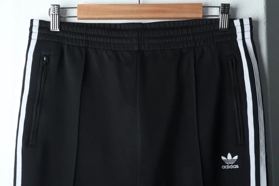 (M-L) 아디다스 트레이닝복 바지 오리지널 삼선 블랙-1FD1 상품이미지3