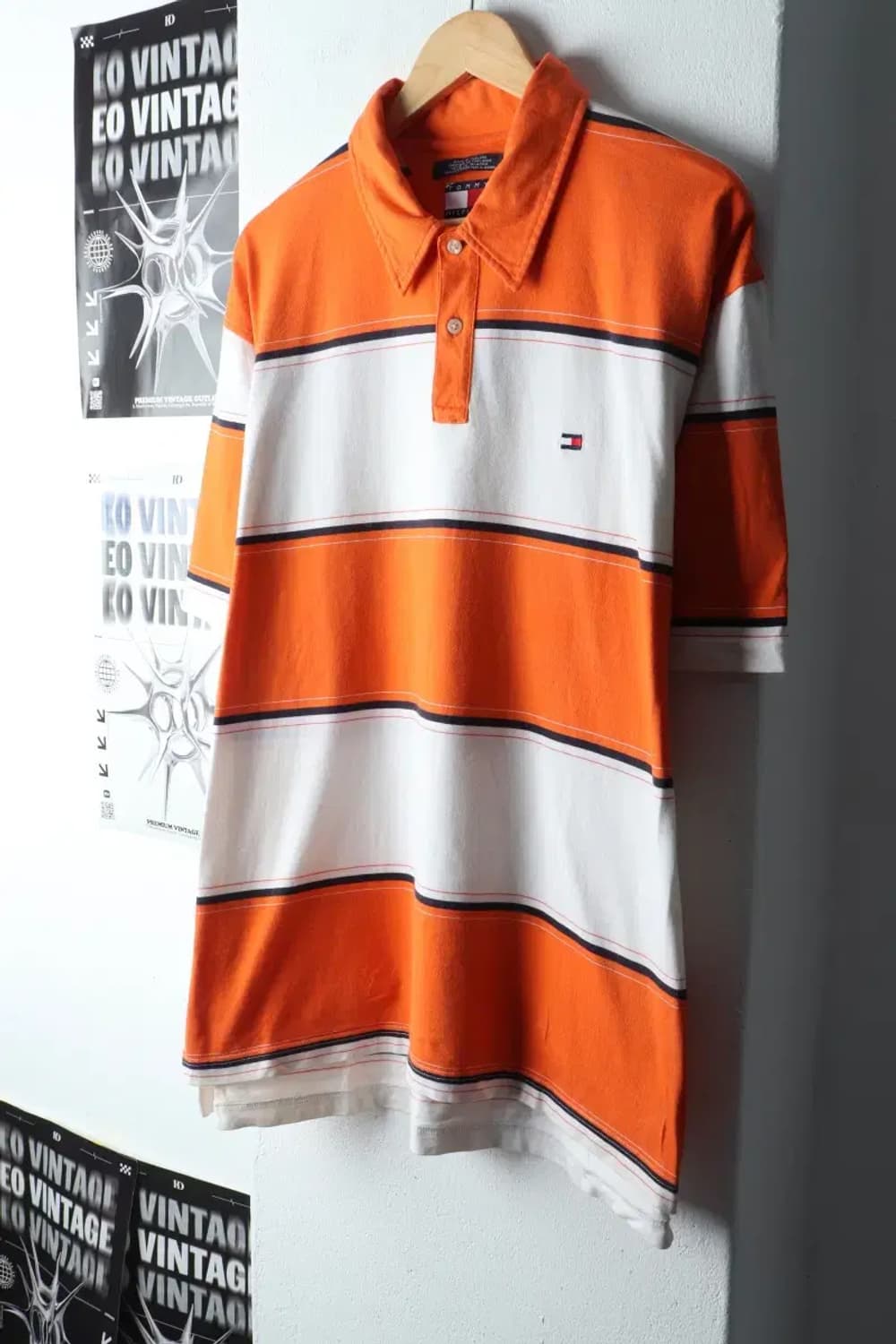 (XL-2XL) 타미힐피거 반팔 카라 티셔츠 빅사이즈-14B15 상품이미지1