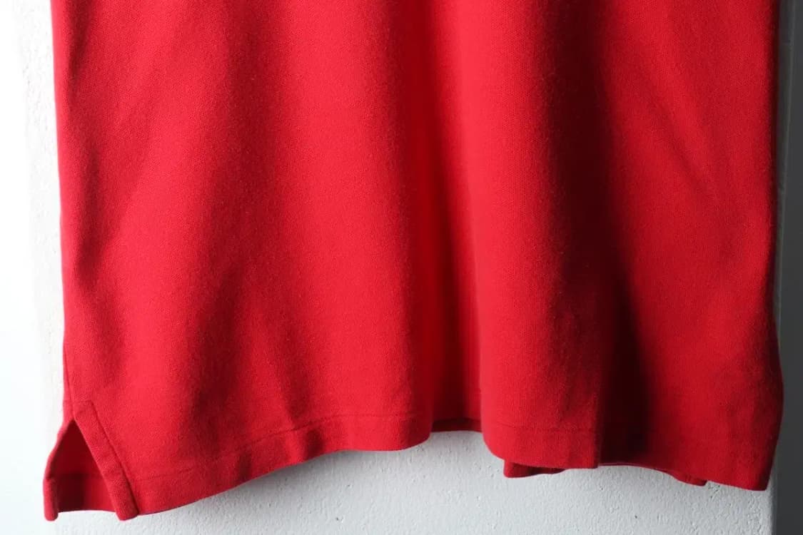 (L-2XL) 폴로 랄프로렌 반팔 카라 티셔츠 빅사이즈 레드-14B17 상품이미지4