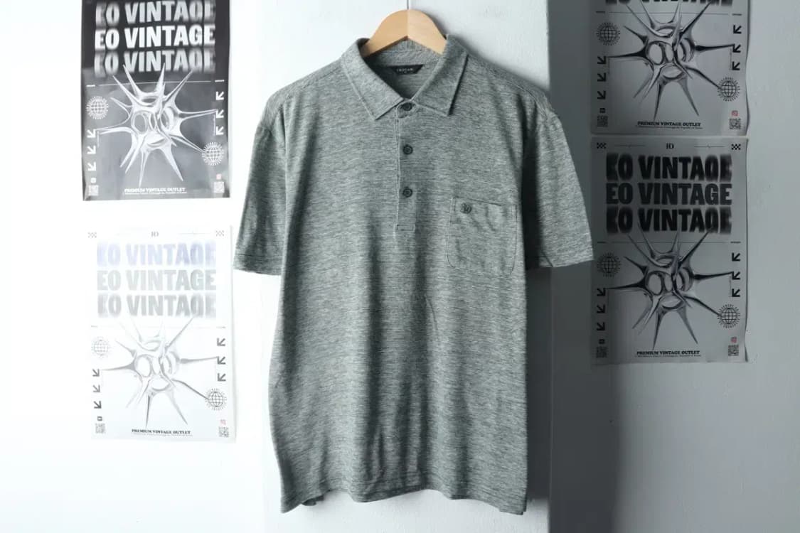 (2XL) 인디안 반팔 카라 티셔츠 빅사이즈 린넨 마-14B23 상품이미지2