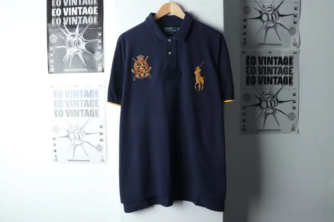 (2XL) 폴로 랄프로렌 반팔 카라 티셔츠 빅사이즈 럭비-14B2A 상품이미지2