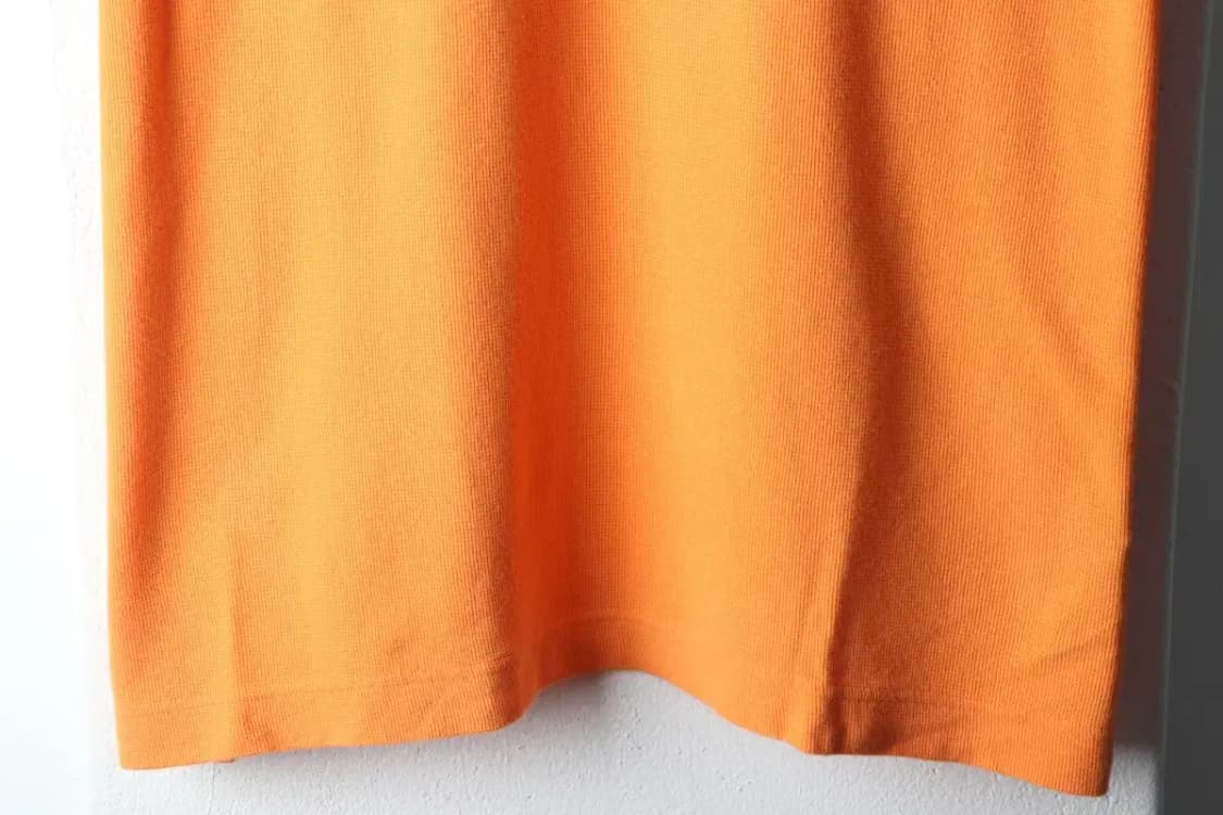(L-XL) 타미힐피거 반팔 티셔츠 주황 와플 올드스쿨-14B3E 상품이미지4