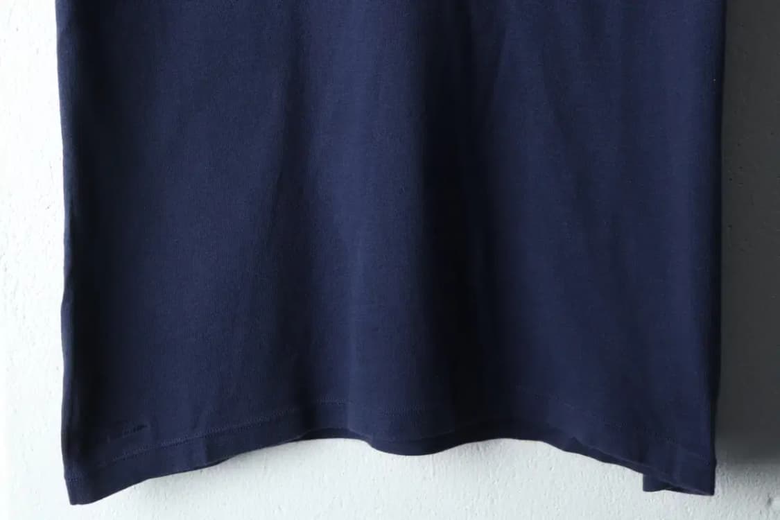 W(L-XL) 폴로 랄프로렌 반팔 티셔츠 브이넥 네이비-14B3F 상품이미지4
