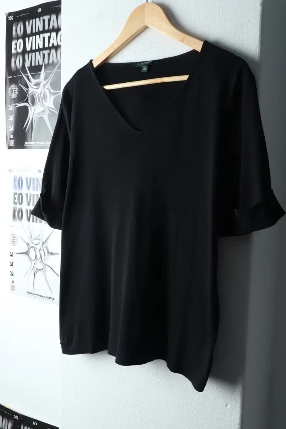 (XL-2XL) 폴로 랄프로렌 반팔 티셔츠 빅사이즈 브이넥-14B42 상품이미지1