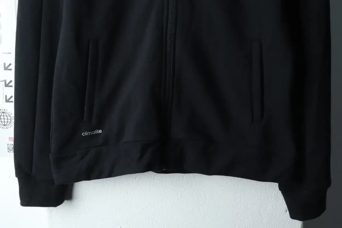(M) 아디다스 집업져지 트랙탑 블랙 올드스쿨-14AE2 상품이미지4
