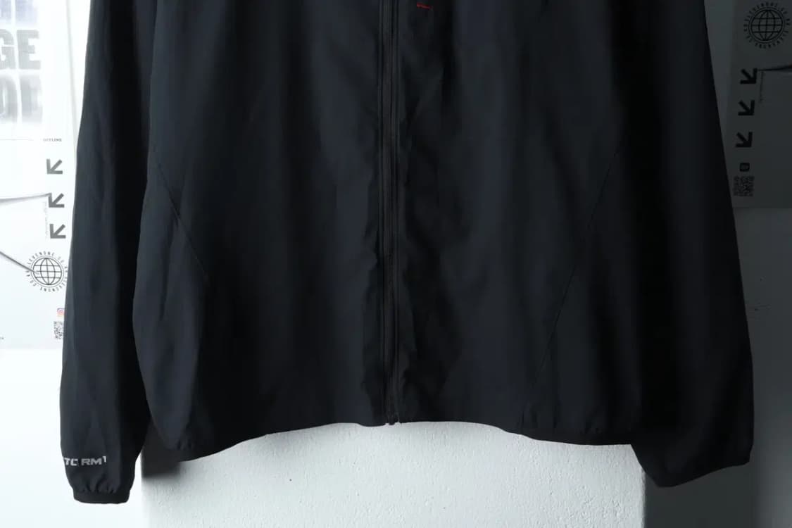(L-XL) 언더아머 집업 바람막이 점퍼자켓 블랙 올드스쿨-14AE9 상품이미지4