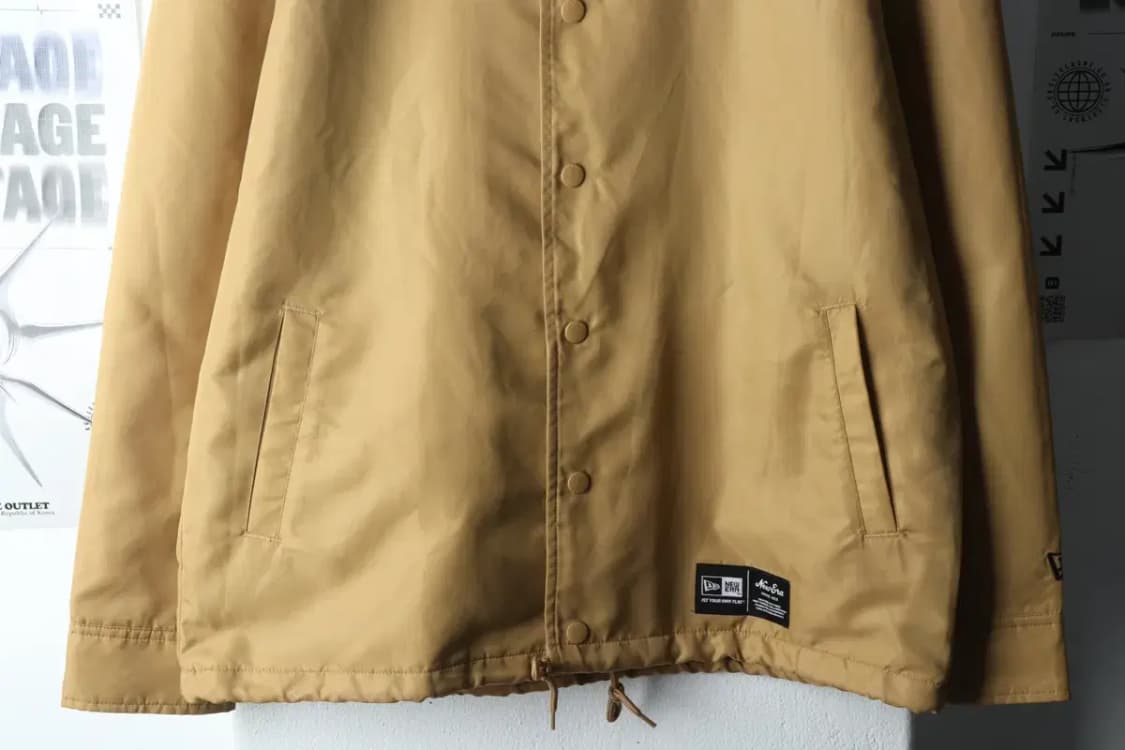 (L-XL) 뉴에라 바람막이 야구점퍼자켓 블루종 코치 브라운-14AF1 상품이미지4