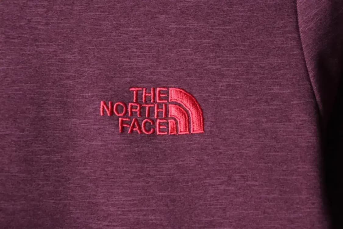 W(XL) 노스페이스 카라 긴팔티셔츠 기능성 반집업 기모-14AF8 상품이미지5