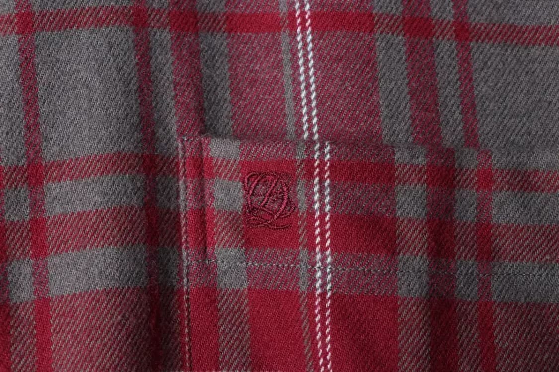 (2XL) 루이가또즈 셔츠 남방 빅사이즈 체크 그레이-14BDC 상품이미지5