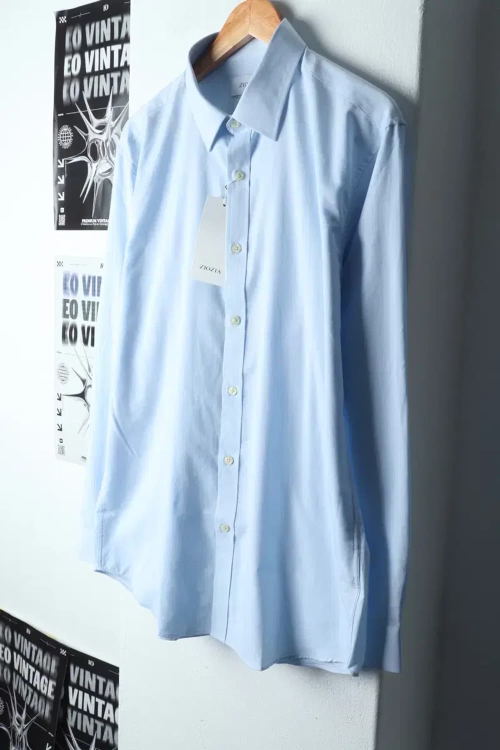 (2XL) 지오지아 셔츠 남방 새상품 빅사이즈 무지-14BDD 상품이미지1
