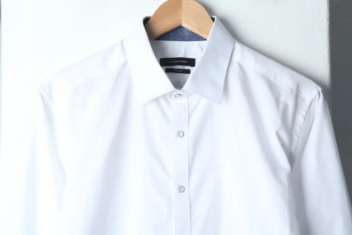 (XL) 루이가또즈 셔츠 남방 무지 화이트-14BE1 상품이미지3