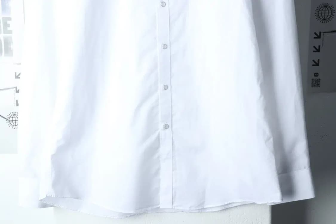 (XL) 루이가또즈 셔츠 남방 무지 화이트-14BE1 상품이미지4