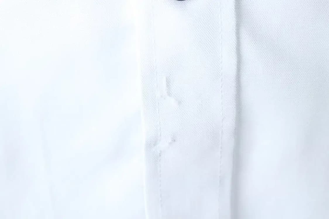 (S) 타미힐피거 셔츠 남방 데미지 무지 화이트-14BEB 상품이미지5