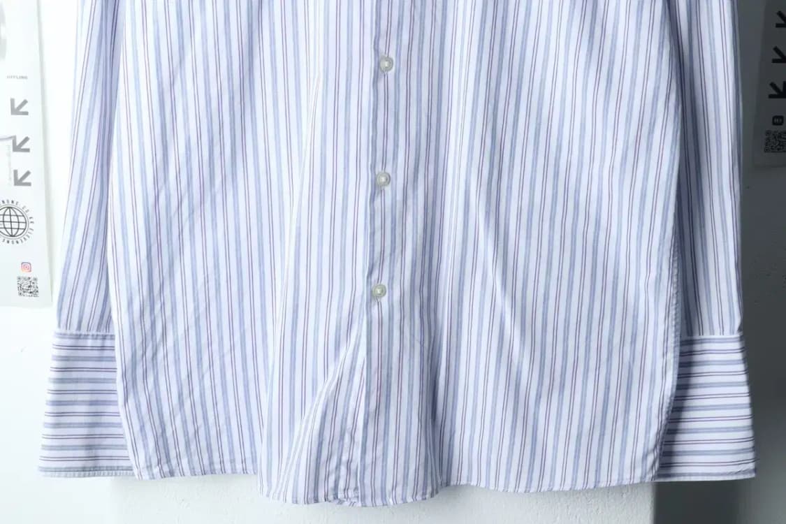 (L-XL) 휴고보스 셔츠 남방 스트라이프 연블루-14BF7 상품이미지4