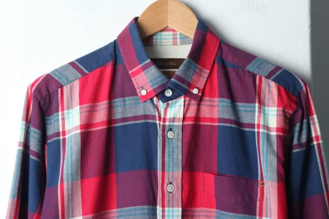 (XL) 브랜드빈티지 셔츠 남방 세컨드무브 체크-14BF9 상품이미지3