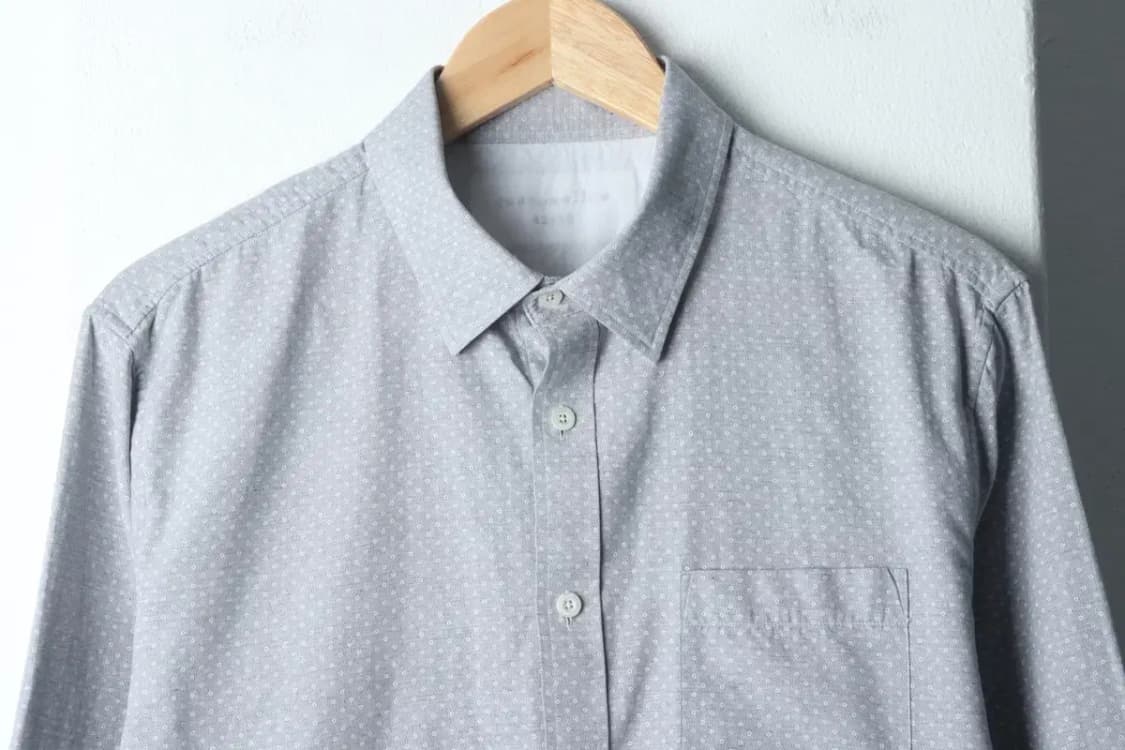 (2XL) 커스텀멜로우 셔츠 남방 빅사이즈 도트 패턴-14BFA 상품이미지3