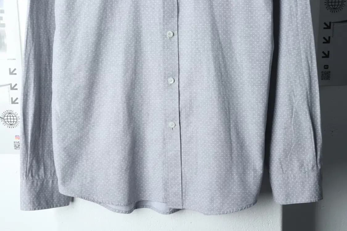 (2XL) 커스텀멜로우 셔츠 남방 빅사이즈 도트 패턴-14BFA 상품이미지4