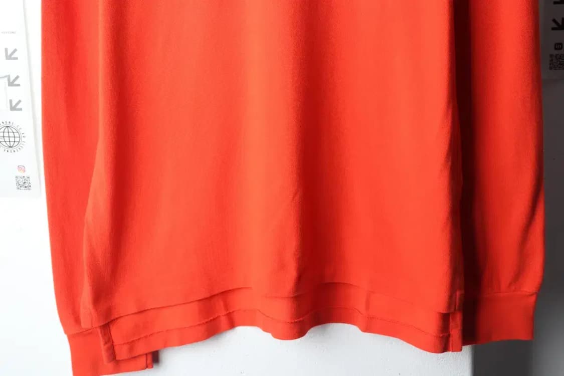 (L-XL) 폴로 랄프로렌 카라 긴팔티셔츠 주황 포니-14C9F 상품이미지4