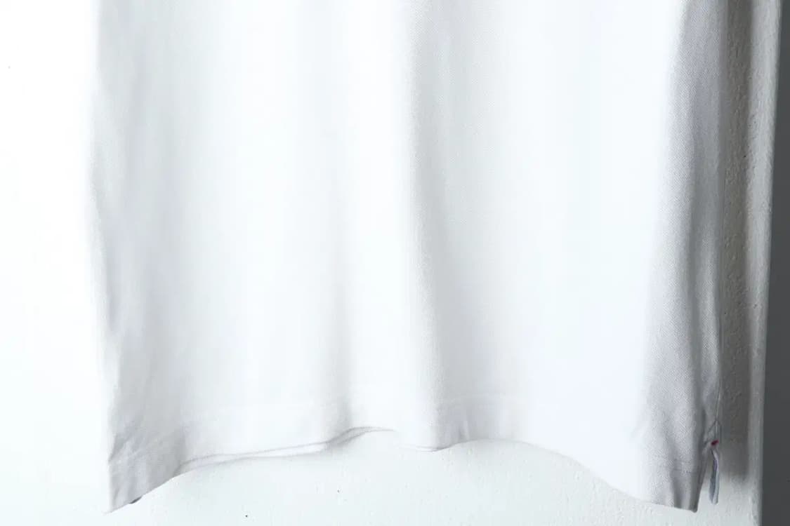 (M-L) 타미힐피거 반팔 카라 티셔츠 화이트 올드스쿨-14D33 상품이미지4