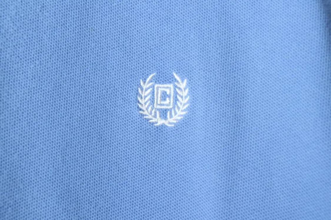 (M-XL) 브랜드빈티지 반팔 카라 티셔츠 챕스 연블루-14D34 상품이미지5
