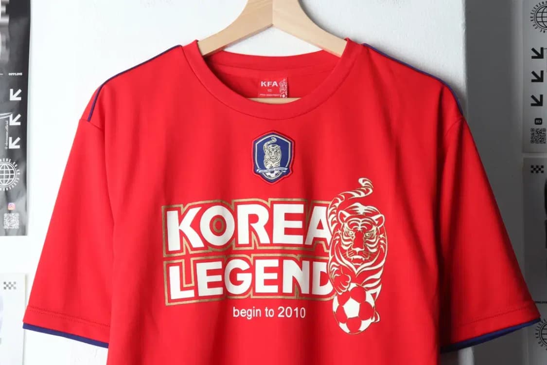 (XL) 브랜드빈티지 반팔 티셔츠 축구 한국국대 응원-14D38 상품이미지3