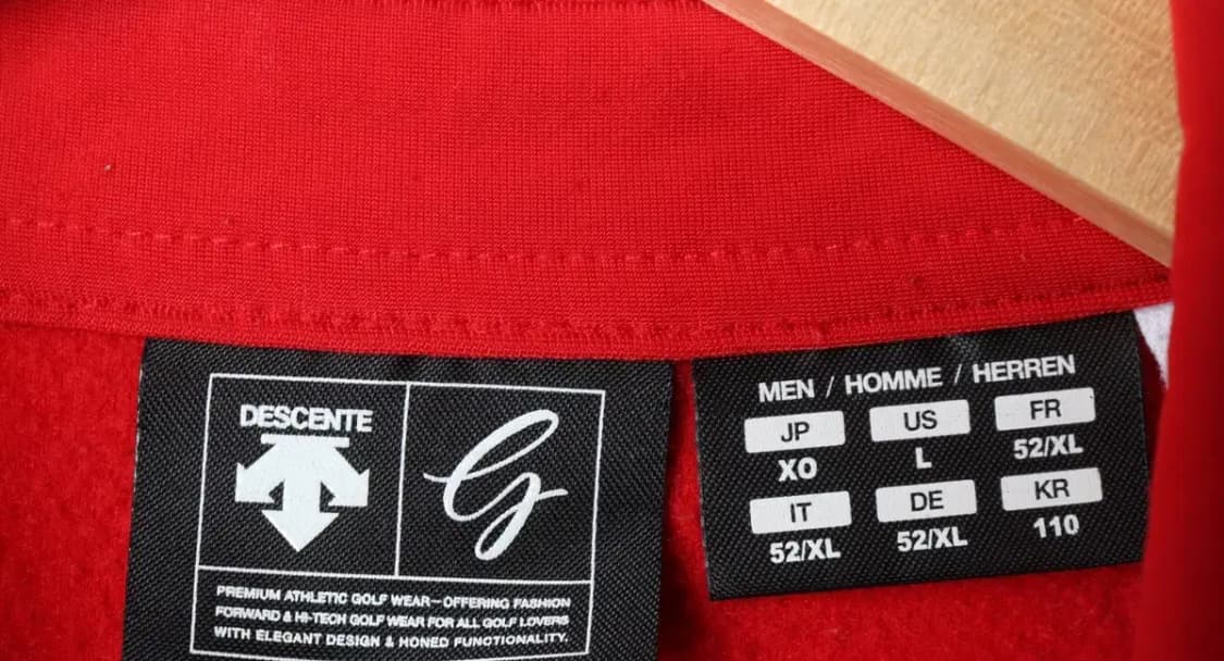 (2XL) 데상트 카라 긴팔티셔츠 빅사이즈 기능성 기모-14D3E 상품이미지6