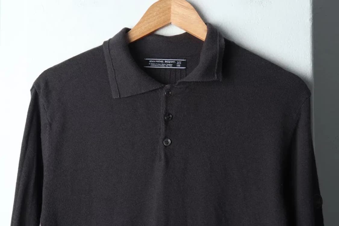 (L-XL) 바스키아 카라 긴팔티셔츠 그레이 니트-14D49 상품이미지3