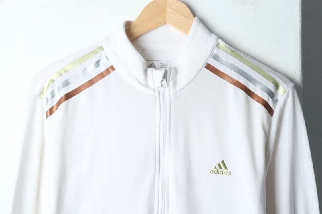 (L-XL) 아디다스 카라 긴팔티셔츠 기능성 반집업 삼선-14D4D 상품이미지3