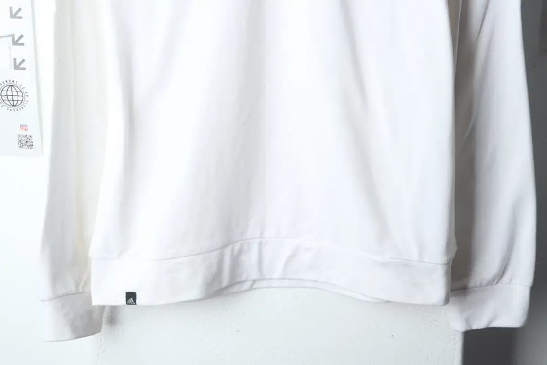(L-XL) 아디다스 카라 긴팔티셔츠 기능성 반집업 삼선-14D4D 상품이미지4