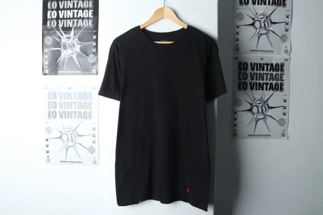 (L-XL) 폴로 랄프로렌 반팔 티셔츠 블랙 레드포니-14DD5 상품이미지2