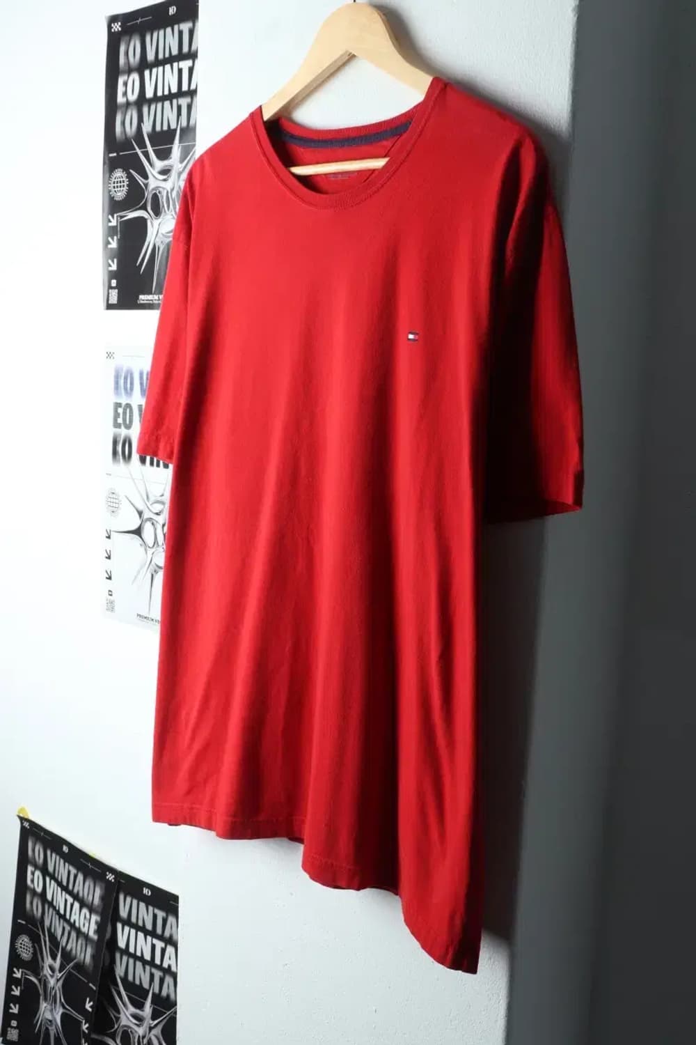 (2XL-3XL) 타미힐피거 반팔 티셔츠 빅사이즈 레드-14DDB 상품이미지1