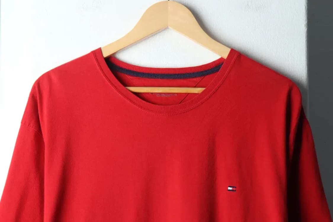 (2XL-3XL) 타미힐피거 반팔 티셔츠 빅사이즈 레드-14DDB 상품이미지3