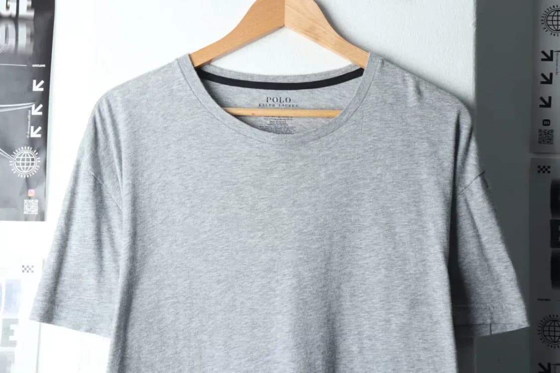 W(L-XL) 폴로 랄프로렌 반팔 티셔츠 그레이 포니-14DE4 상품이미지3