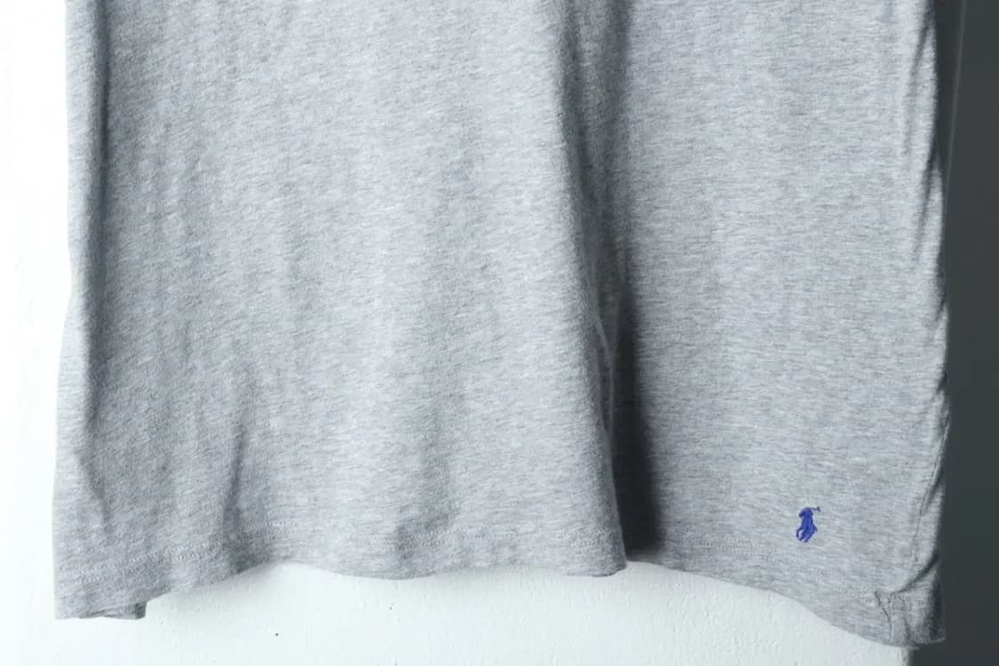 W(L-XL) 폴로 랄프로렌 반팔 티셔츠 그레이 포니-14DE4 상품이미지4