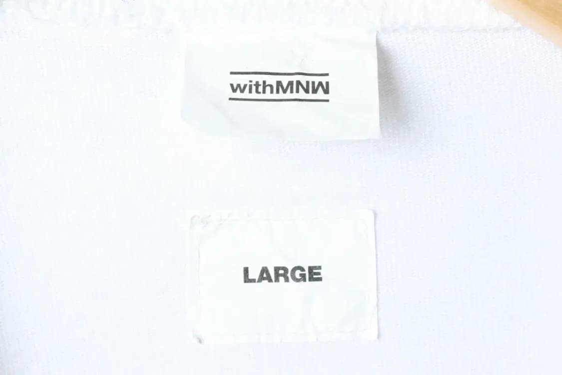 (L) 브랜드빈티지 반팔 티셔츠 화이트 오버핏 올드스쿨-14DE8 상품이미지6