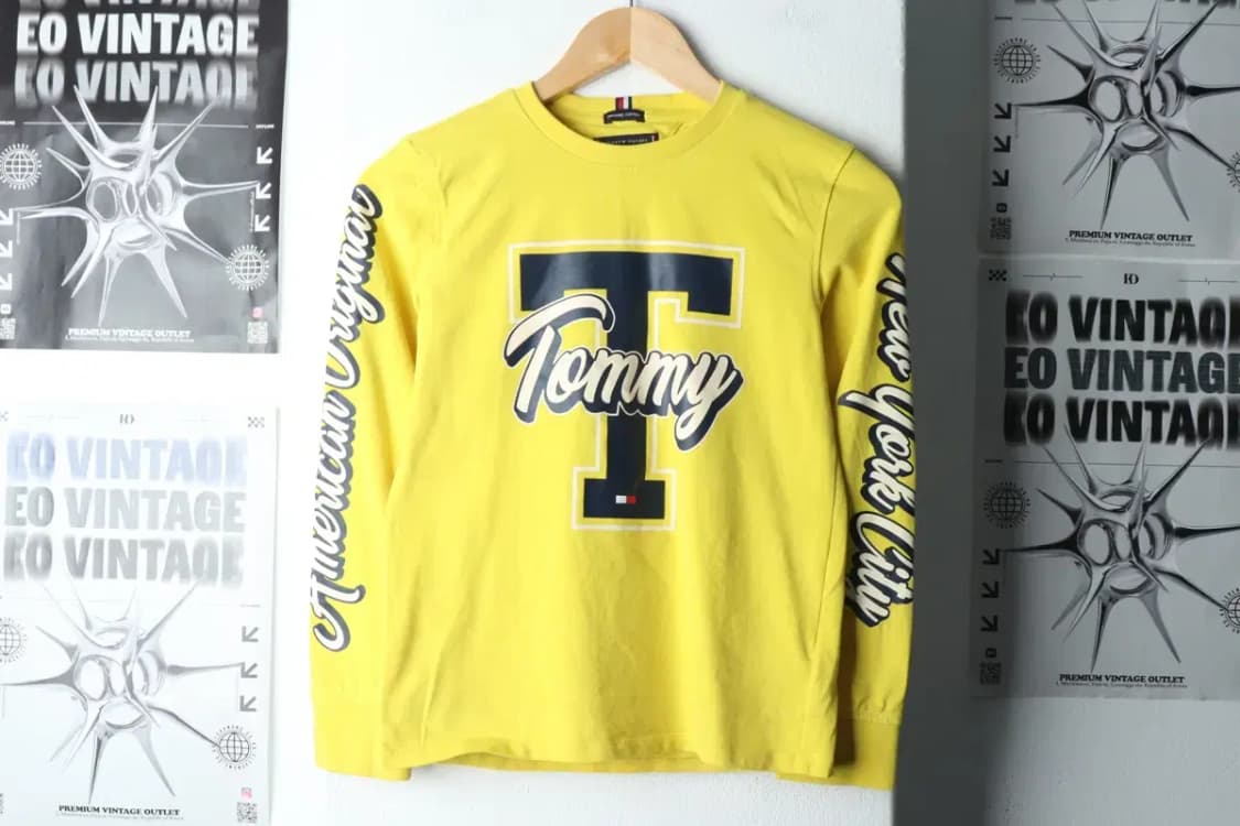 (F) 타미힐피거 긴팔티셔츠 아동 키즈 올드스쿨-14DED 상품이미지2