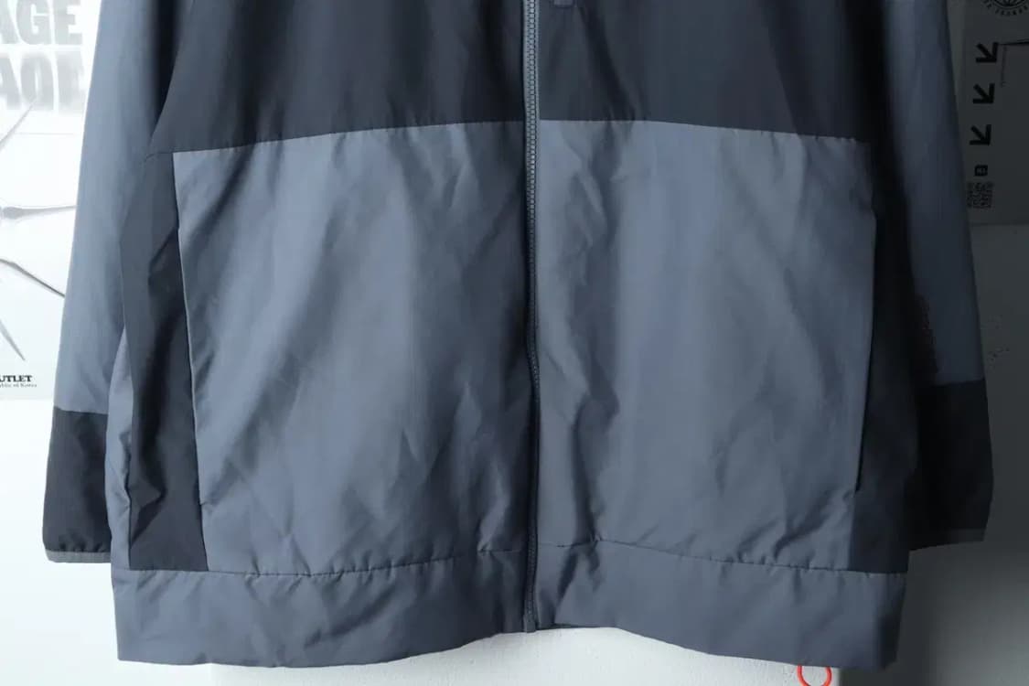 (2XL) 아디다스 집업 바람막이 점퍼자켓 빅사이즈 그레이-14E3D 상품이미지4
