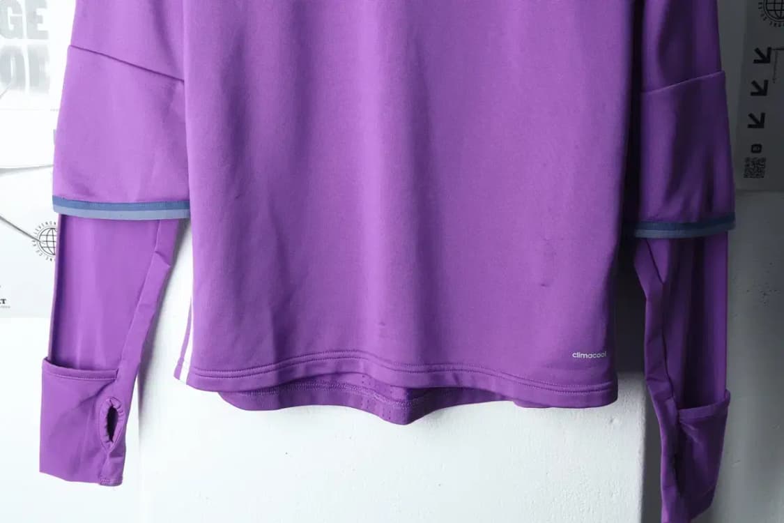 (L-XL) 아디다스 긴팔티셔츠 레알 마드리드 반폴라-14E4E 상품이미지4