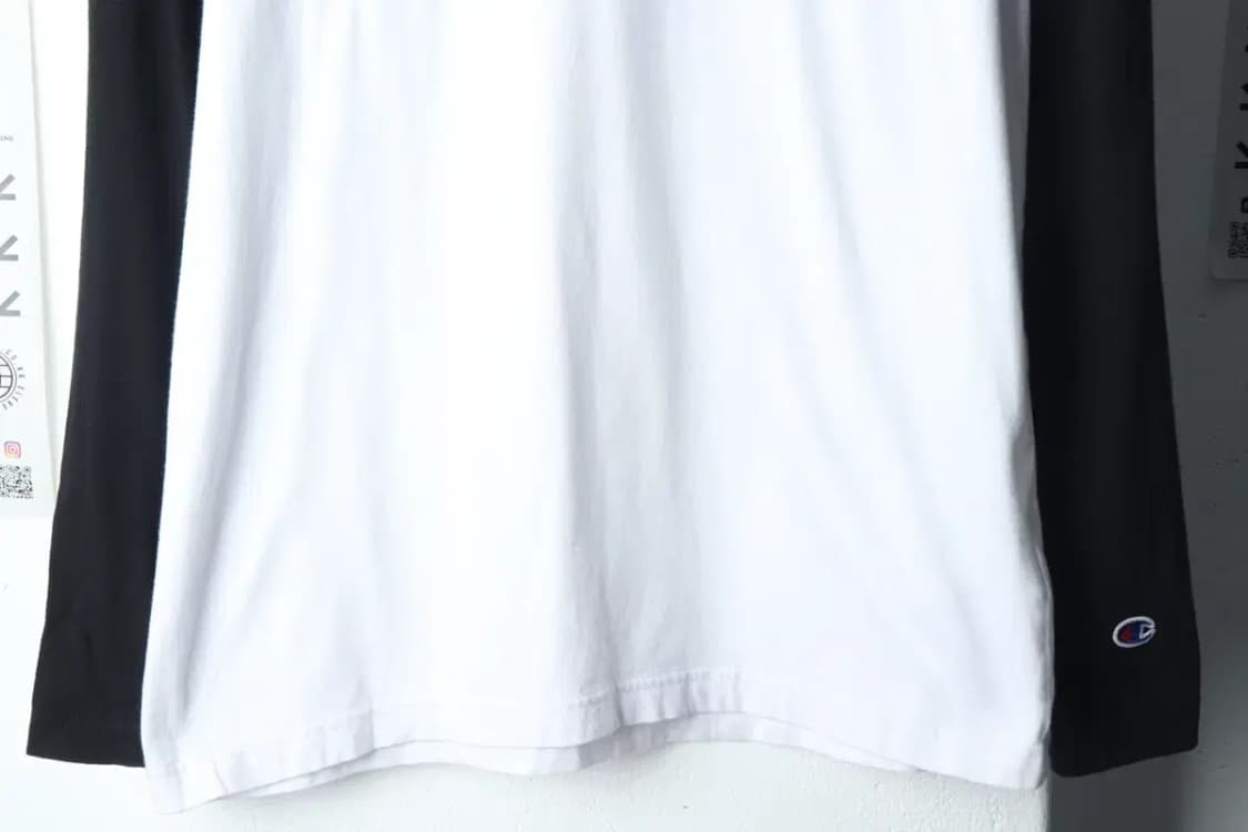 (XL) 챔피온 긴팔티셔츠 나그랑 검흰-14E64 상품이미지4