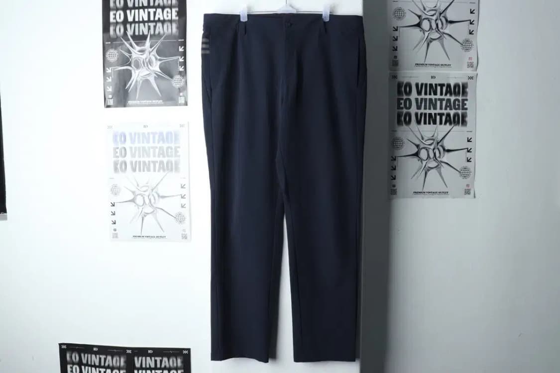 (2XL-3XL) 아디다스 슬랙스 경량 바지 빅사이즈 네이비-20D2 상품이미지2