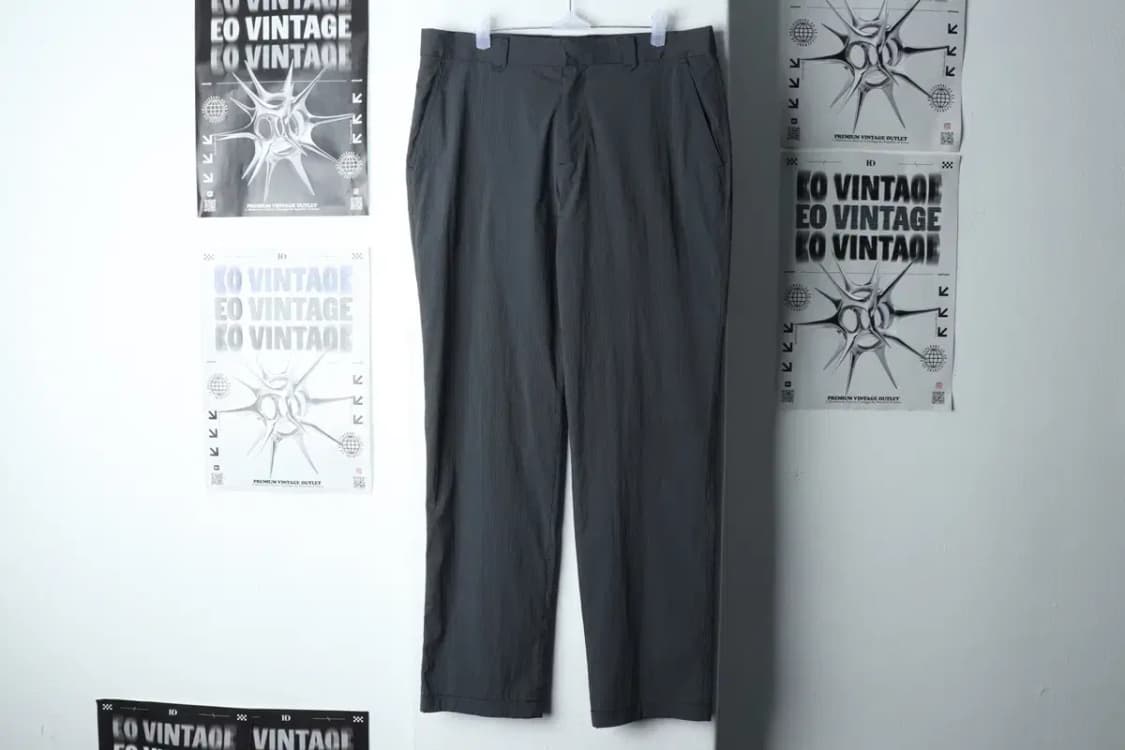 (L-XL) 휠라 슬랙스 경량 바지 그레이 나일론-20D4 상품이미지2