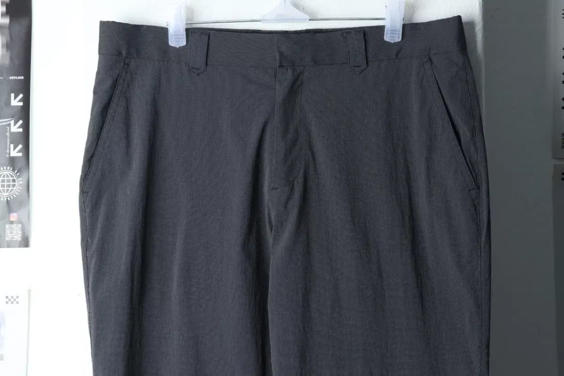 (L-XL) 휠라 슬랙스 경량 바지 그레이 나일론-20D4 상품이미지3
