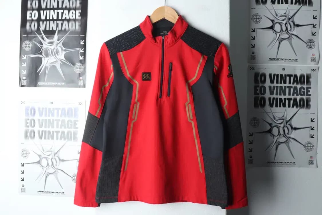 W(XL) 코오롱스포츠 카라 긴팔티셔츠 기능성 반집업 기모-14DFD 상품이미지2