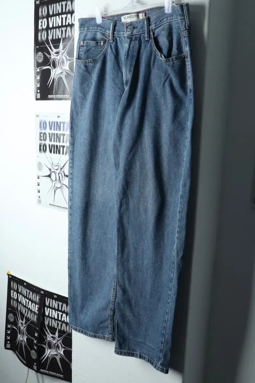 (L-XL) 리바이스 청바지 데님 와이드핏-20A7 상품이미지1