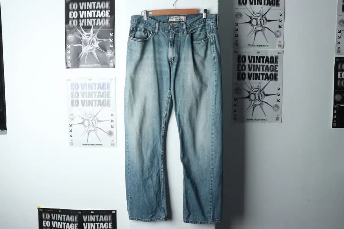 (XL-2XL) 리바이스 청바지 데님 빅사이즈 와이드핏-20AB 상품이미지2