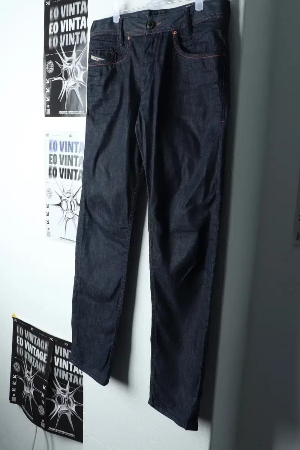 W(M-XL) 디젤 청바지 데님 왁스 생지 한정-20B4 상품이미지1