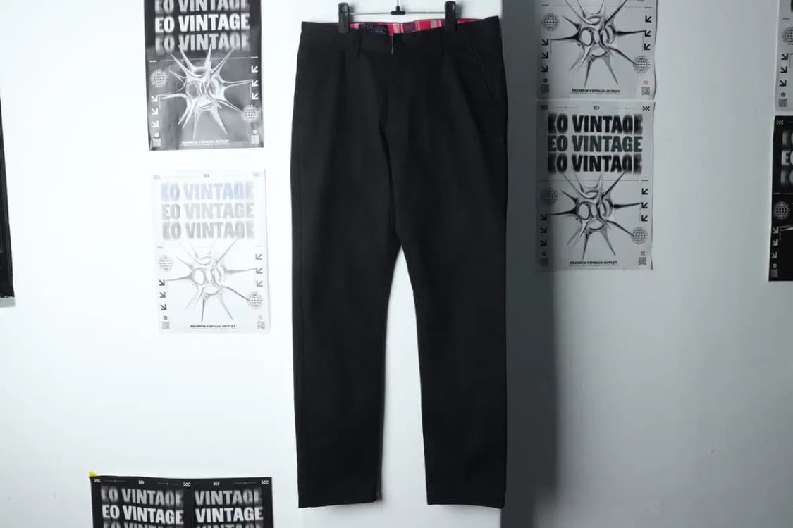 (XL) 브랜드빈티지 슬랙스 경량 바지 블랙-20C5 상품이미지2