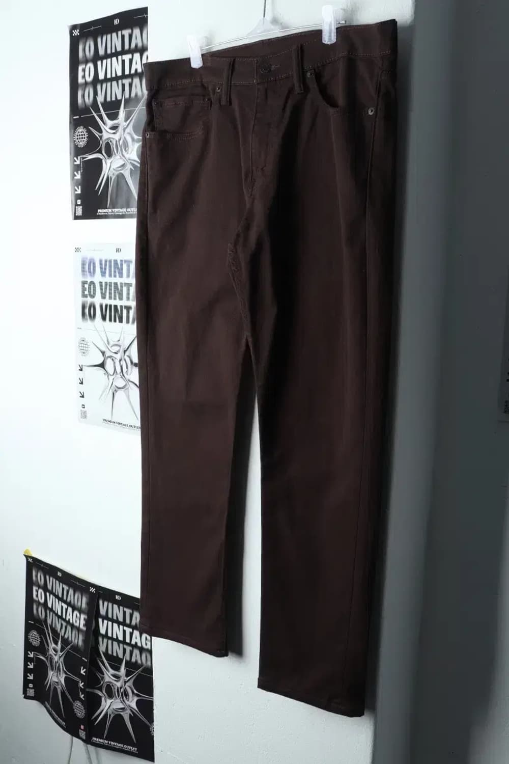 (XL-2XL) 리바이스 슬랙스 경량 바지 빅사이즈 브라운-20C6 상품이미지1