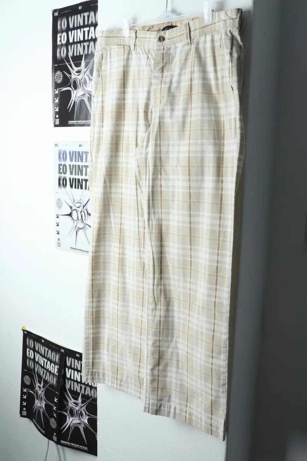 (XL-2XL) 타미힐피거 슬랙스 경량 바지 빅사이즈 체크-20C7 상품이미지1
